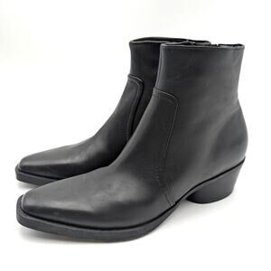 Dolce Vita Fahari H2O Women's Ankle Boots Side Zip Black Size US6.5 EU37
